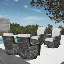 Wayfair outdoor swivel discount chairs